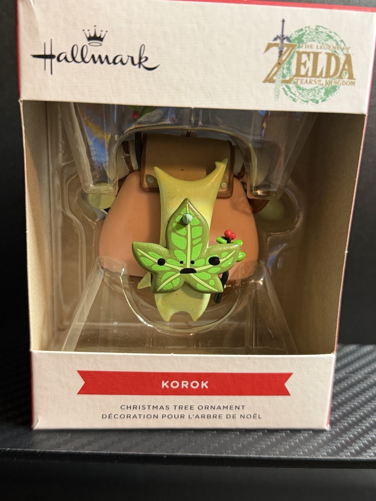 Hallmark 2026 The Legend Of Zelda Korok Red Box Ornament