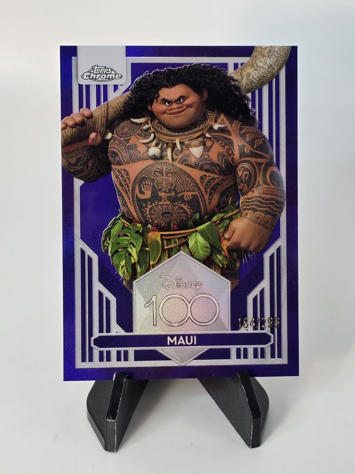 2023 Topps Chrome Disney 100 Maui Purple Refractor /299 #26
