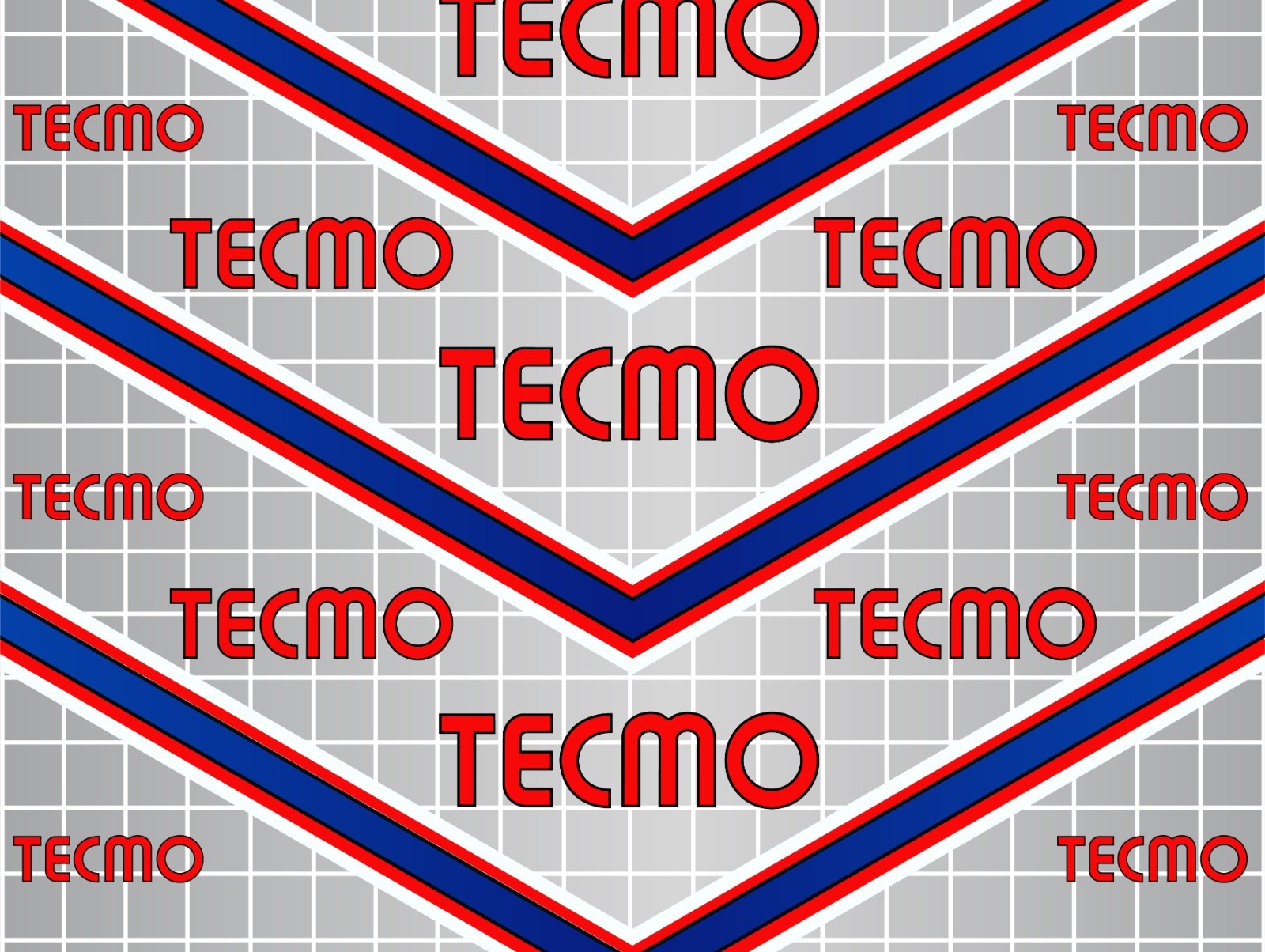 Ninja Gaiden Tecmo Arcade Control Panel Overlay CPO Textured Laminate