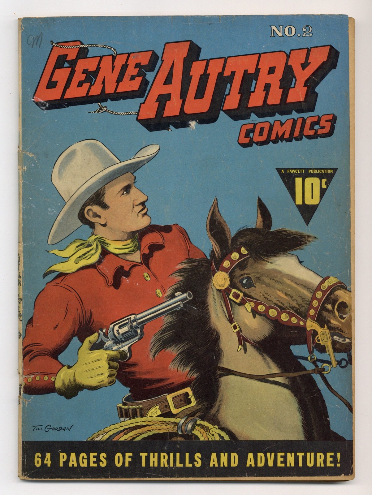 Gene Autry Comics #2 GD+ 2.5 1942