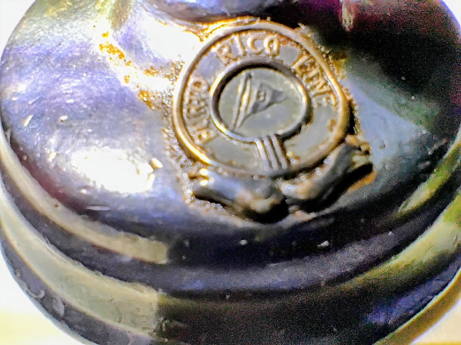 PUERTO RICO LINE,PASSENGER SHIP,MENU HOLDER,REED&BARTON SILVERPLATE, 6 IN TALL
