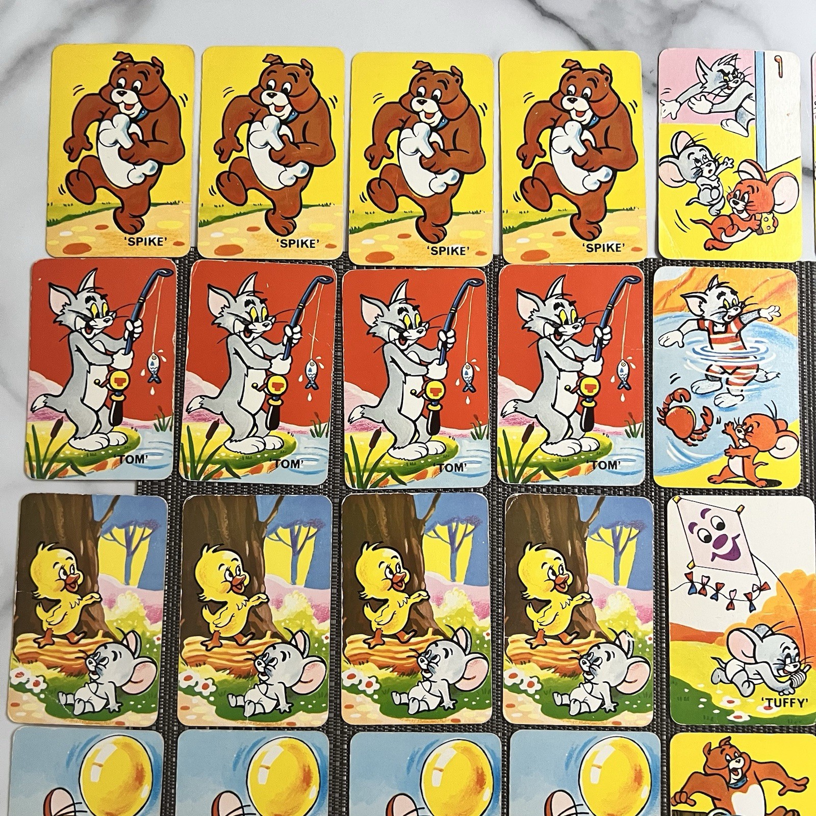 1972 TOM & JERRY Castell Bros Pepys Vintage Rookie RC Full Set 44 Cards