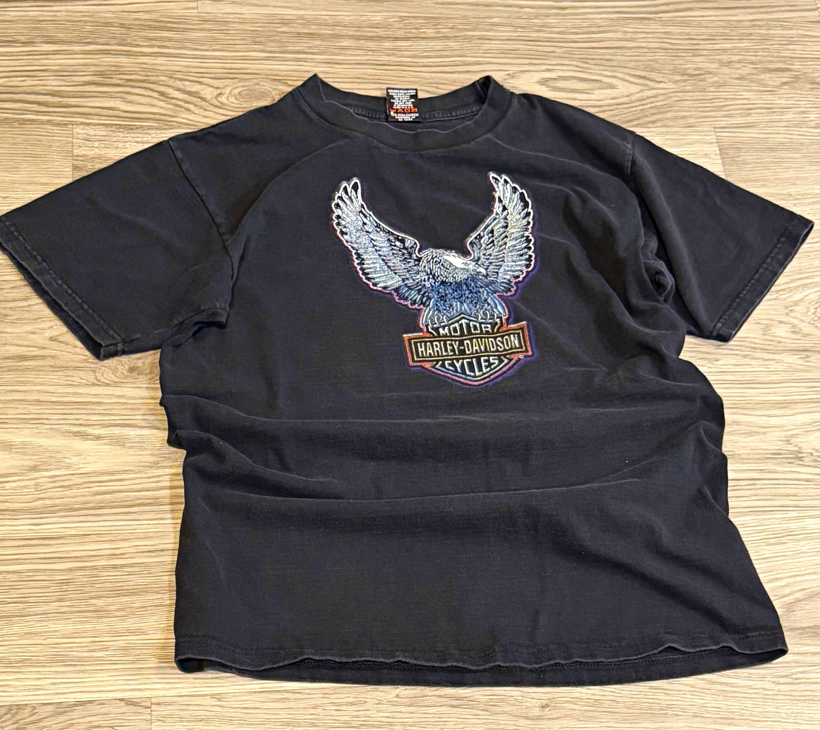 vintage 1998 harley davidson eagle front and back