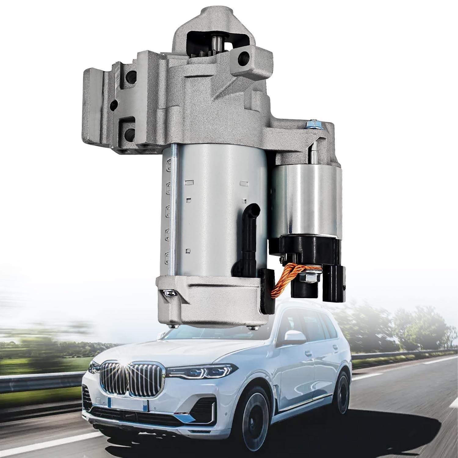 12418671505 Starter Compatible with BMW X5 X3 X4 X6 X7 Z4 540i 740i 840i M2 M...