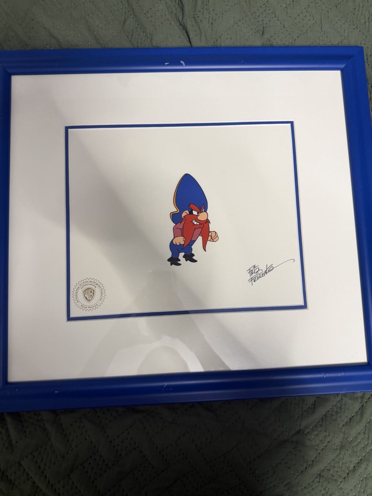 Gallery Lainzberg Yosemite Sam Warner Bros. 1980s Production Cel Friz Freleng
