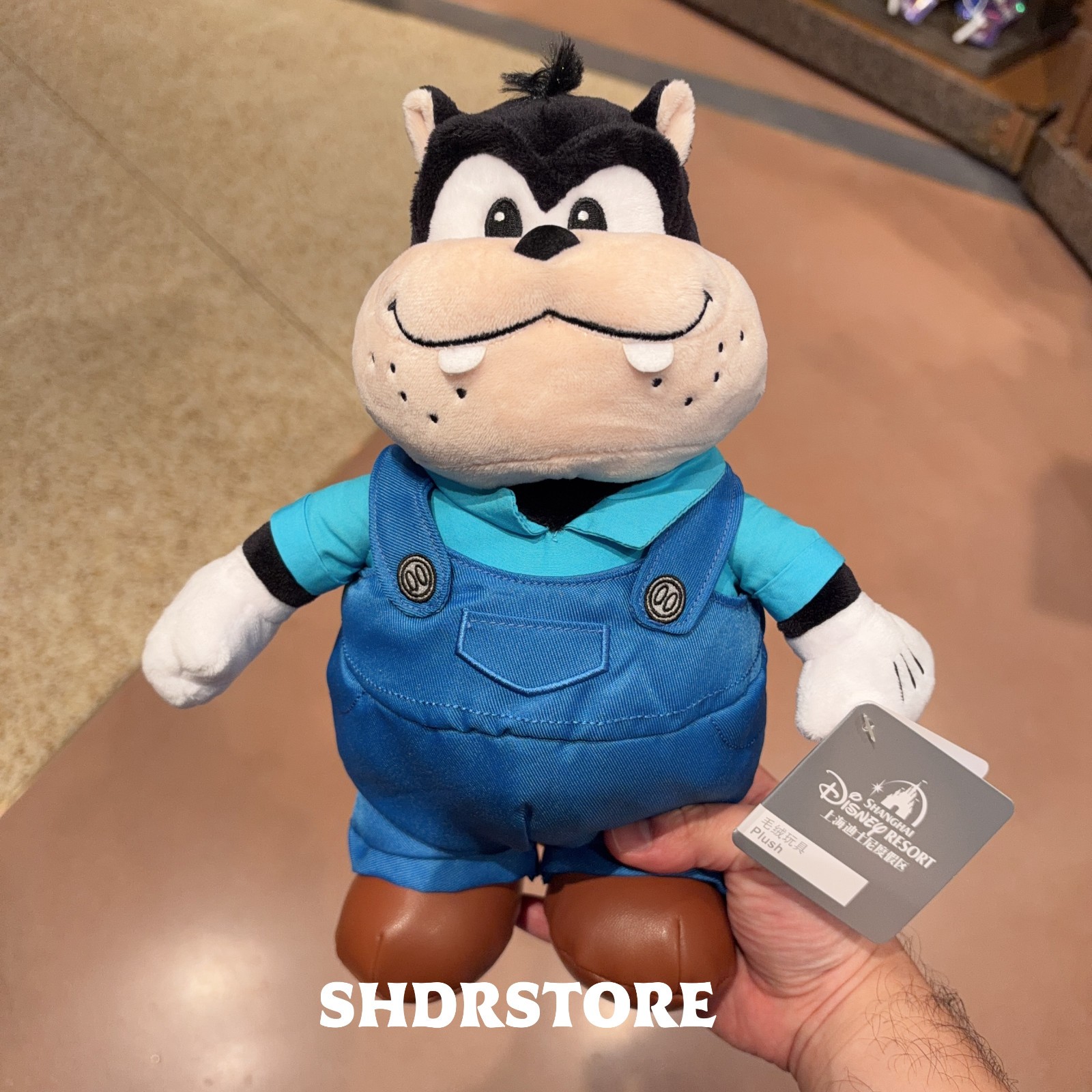 Disney authentic 2026 pete small plush shanghai disneyland