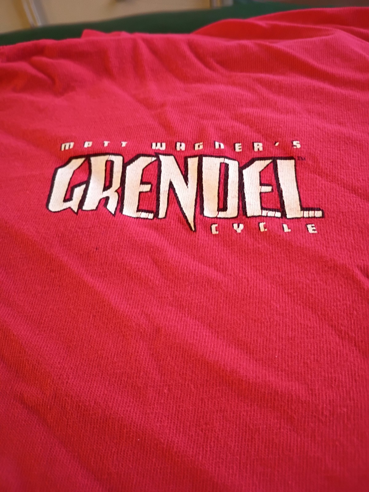 MATT WAGNER'S GRENDEL CYCLE XXL T-SHIRT VTG 90s PRE-OWNED EXCELLENT NO HOLES
