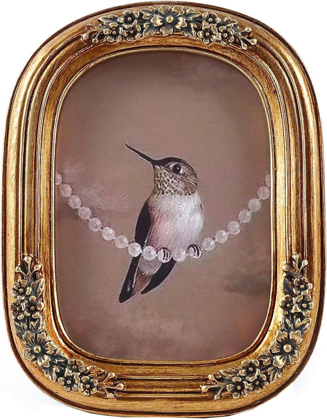 2.5X3.5 Mini Vintage Picture Frames Antique Small Picture Frame Table Top