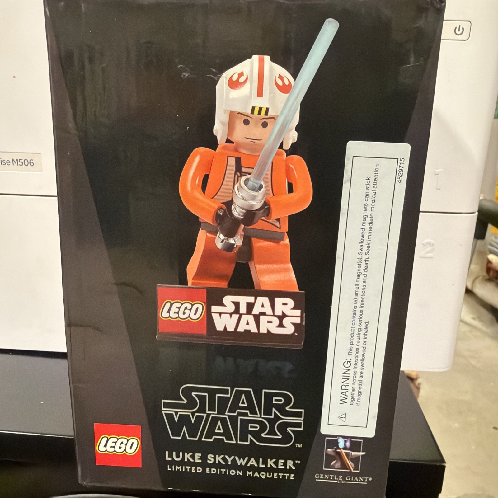 NISB Lego Star Wars Gentle Giant Luke Skywalker Maquette Limited Edition