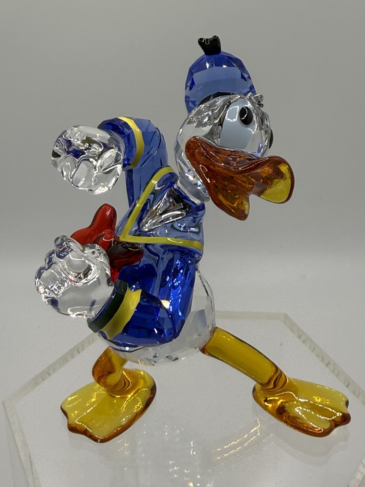 Swarovski Disney Colorized 2015 DONALD DUCK MIB #5063676