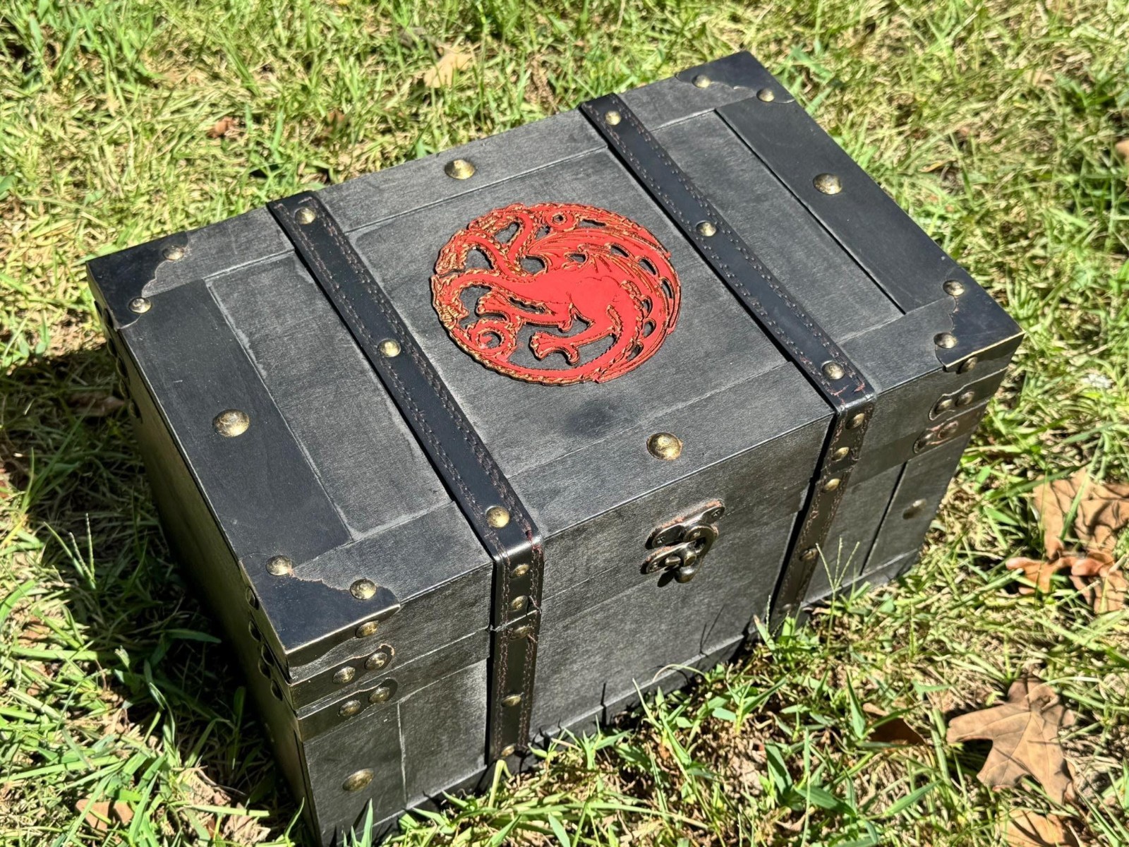 House Targaryen Dragon Chest Collectible Game of Thrones House of the Dragon
