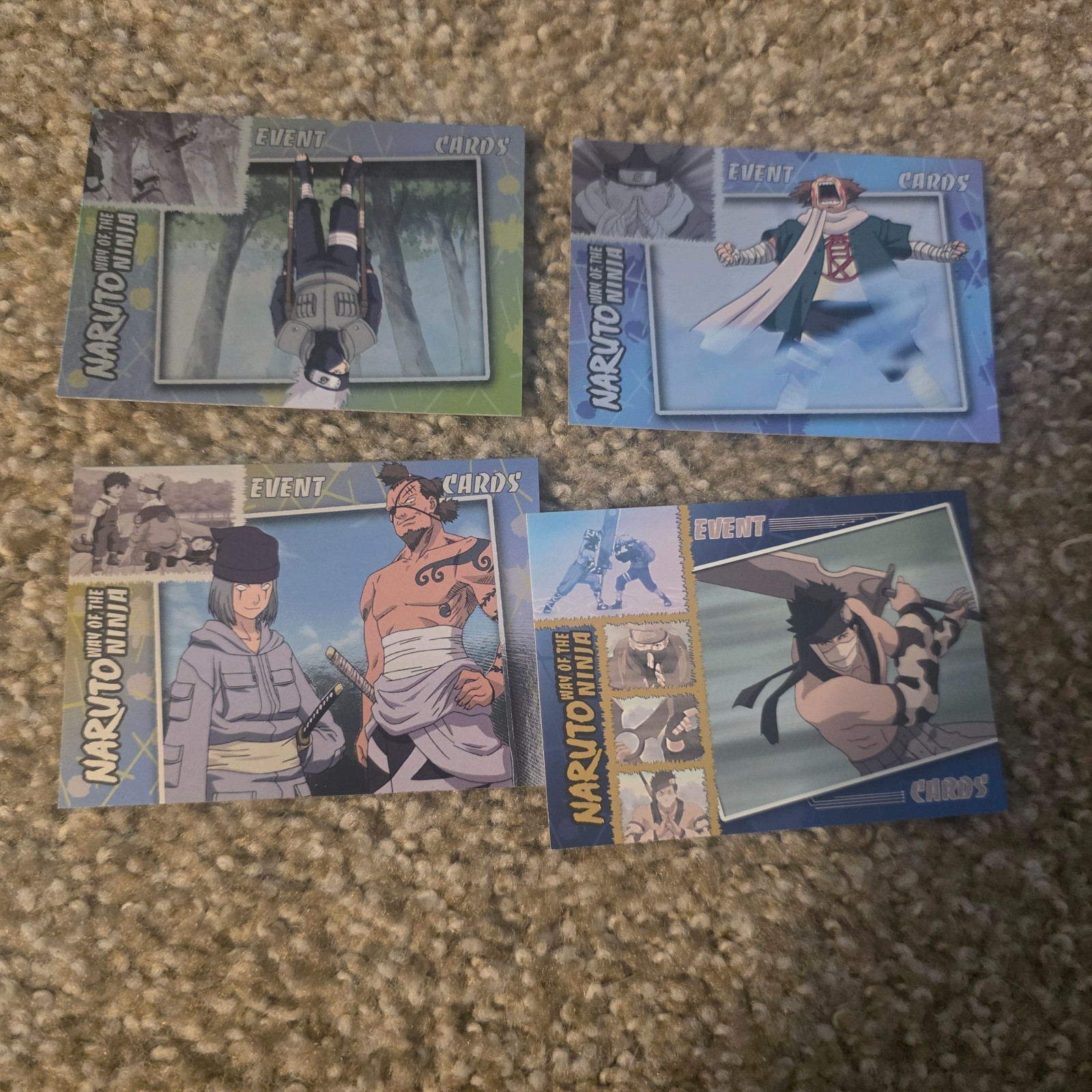 naruto vintage panini event cards (8)