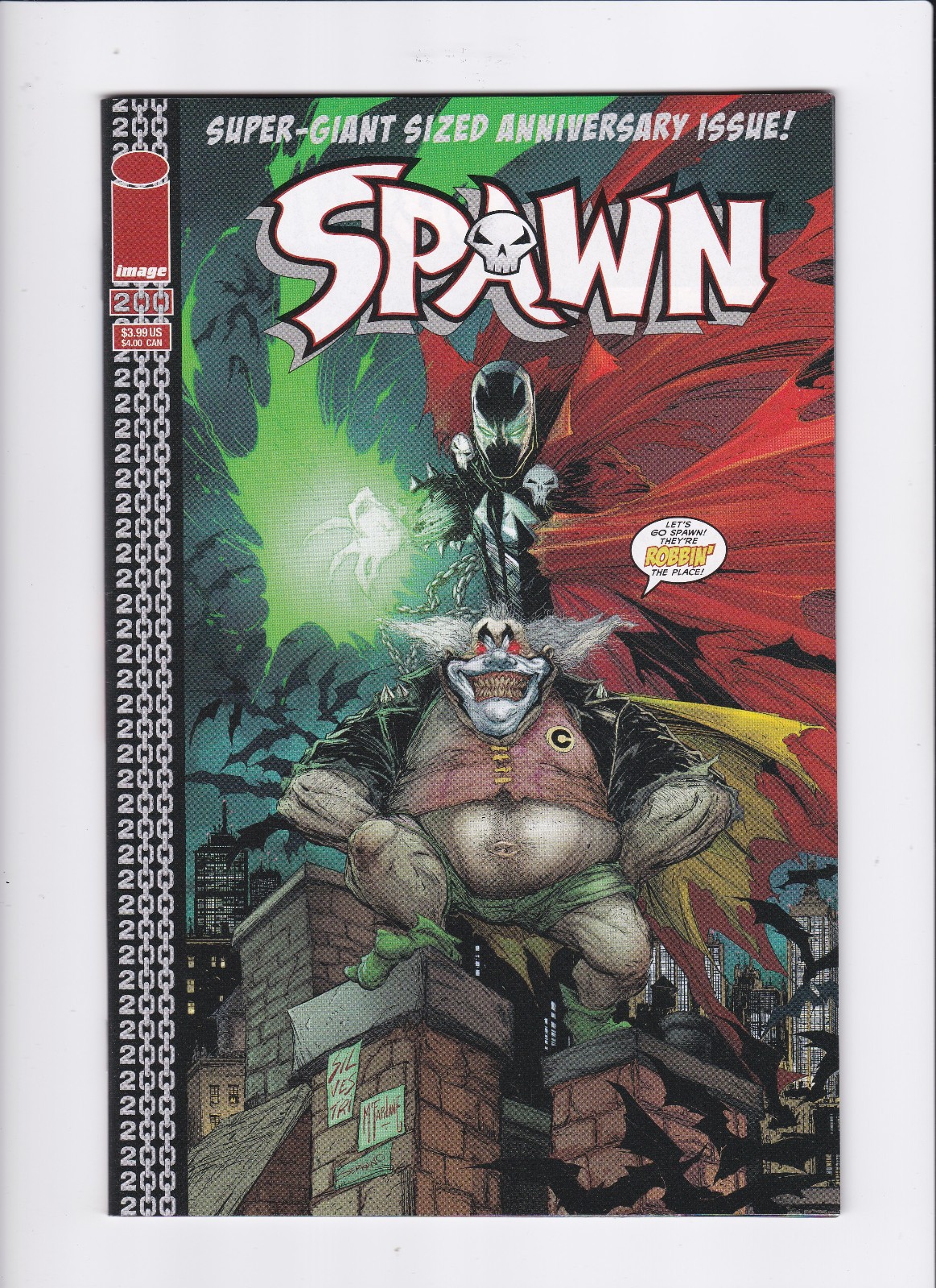SPAWN #200  [2011 NM-]  SILVESTRI VARIANT    IMAGE COMICS    ANNIVERSARY ISSUE
