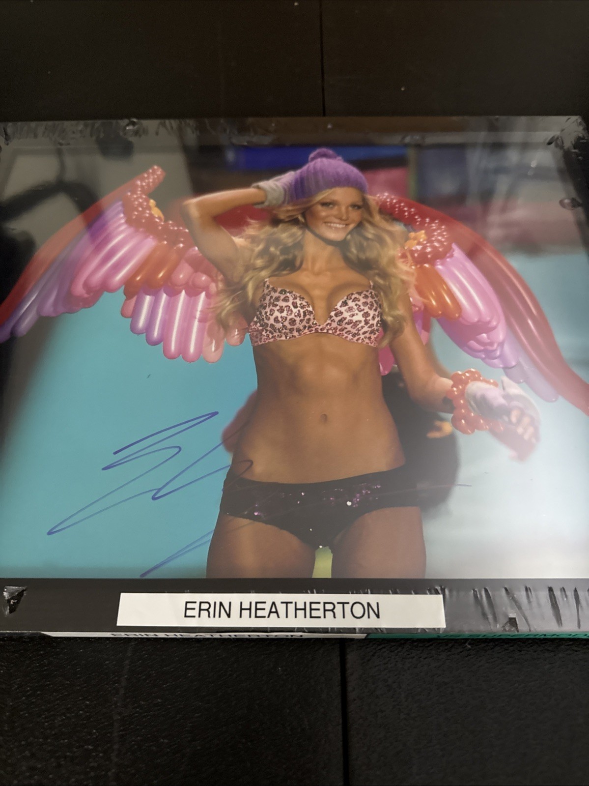 Erin Heatherton  (Victoria Secret Runway) 11x14 Autographed Photo W GA Auth