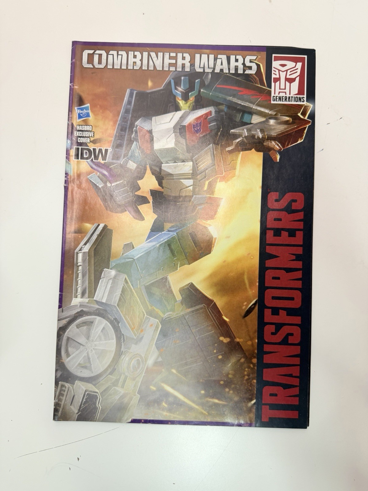 Transformers Combiner Wars Comic – Hasbro Exclusive Cover – IDW