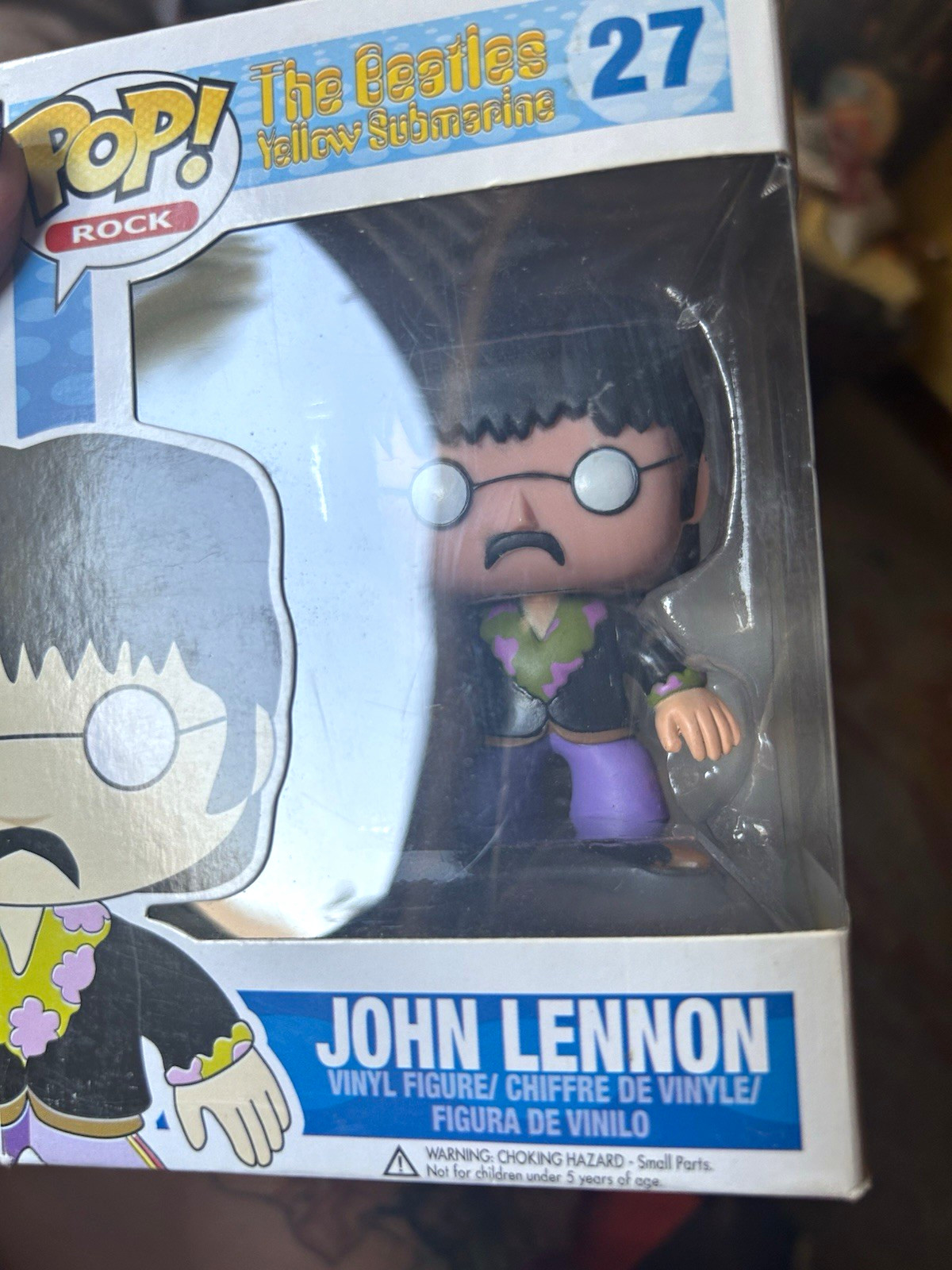 Funko Pop Rocks The Beatles Yellow Submarine John Lennon #27 Standard Vinyl