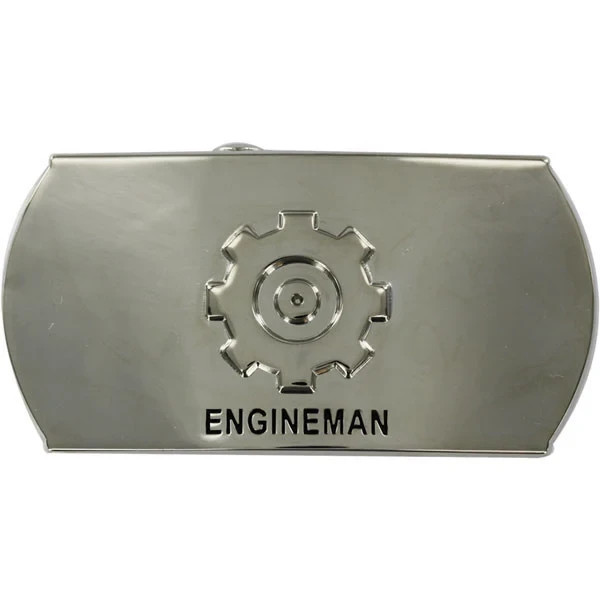 Navy Enlisted Specialty Belt Buckle Engineman (3\