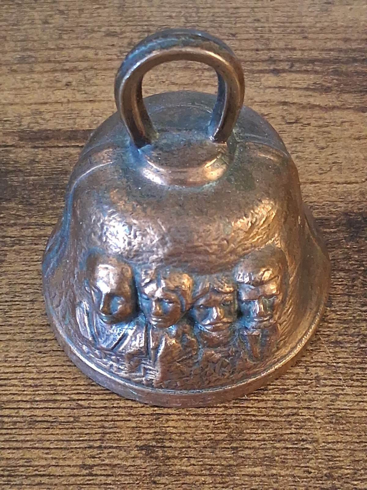 Mt Rushmore National Memorial Shrine Of Democracy Copper Colored Bell