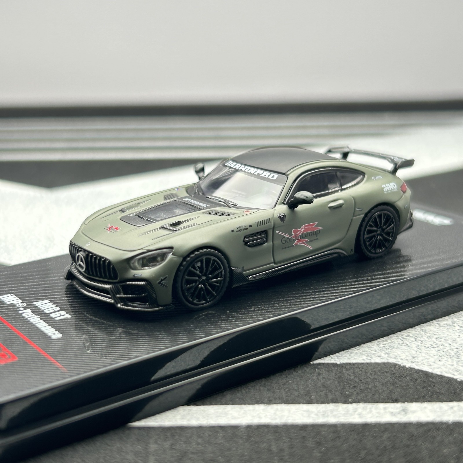 1:64 AMG GT DarwinPRO Alloy Miniature Diecast Model Display Collectible