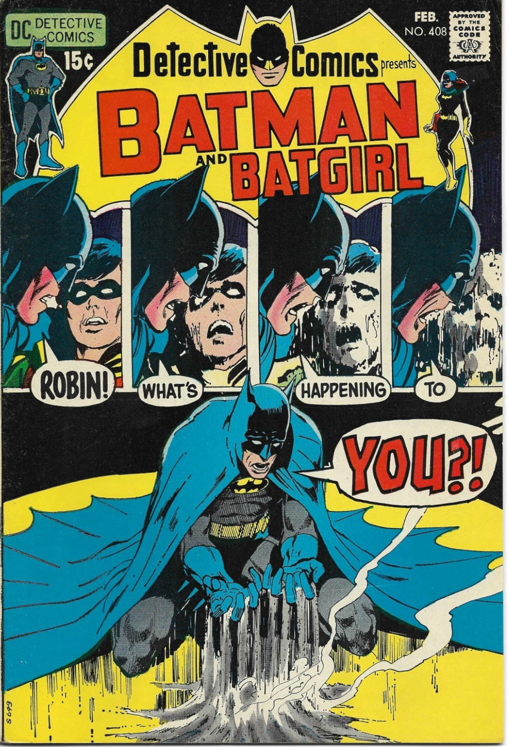 Detective Comics #408 FN+ 6.5 DC Bronze Age Batman 1971 **BARGAIN BIN SALE**