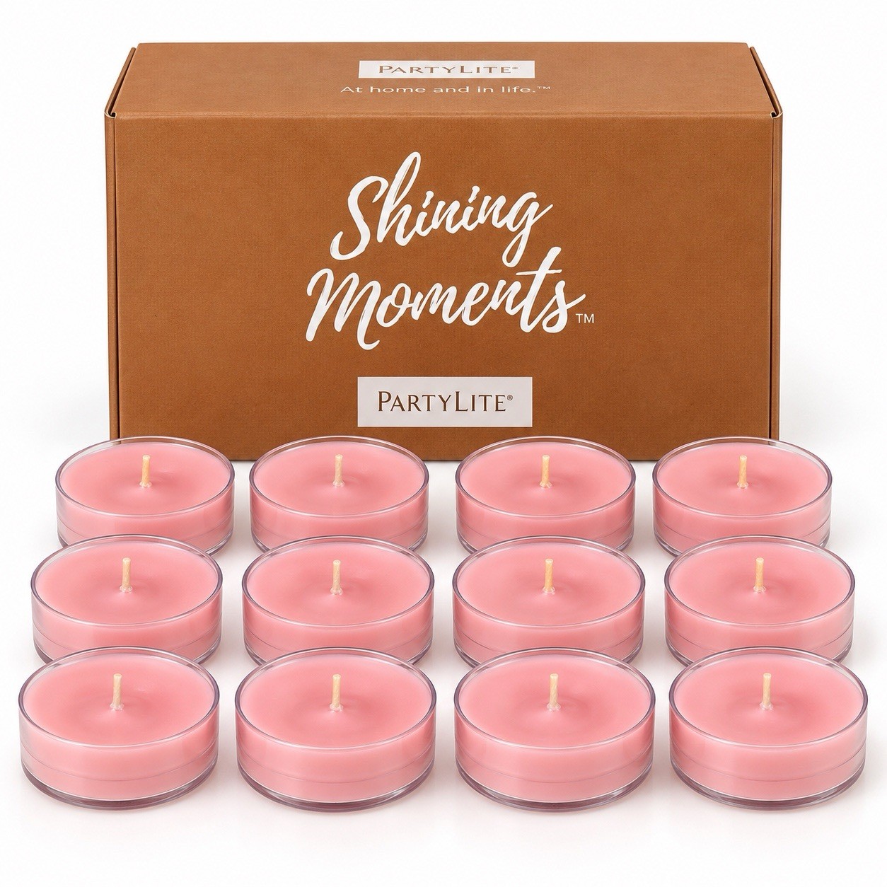 NIB PartyLite Moonflower Universal Tealight Candles 12 Ct Retired Scent NEW