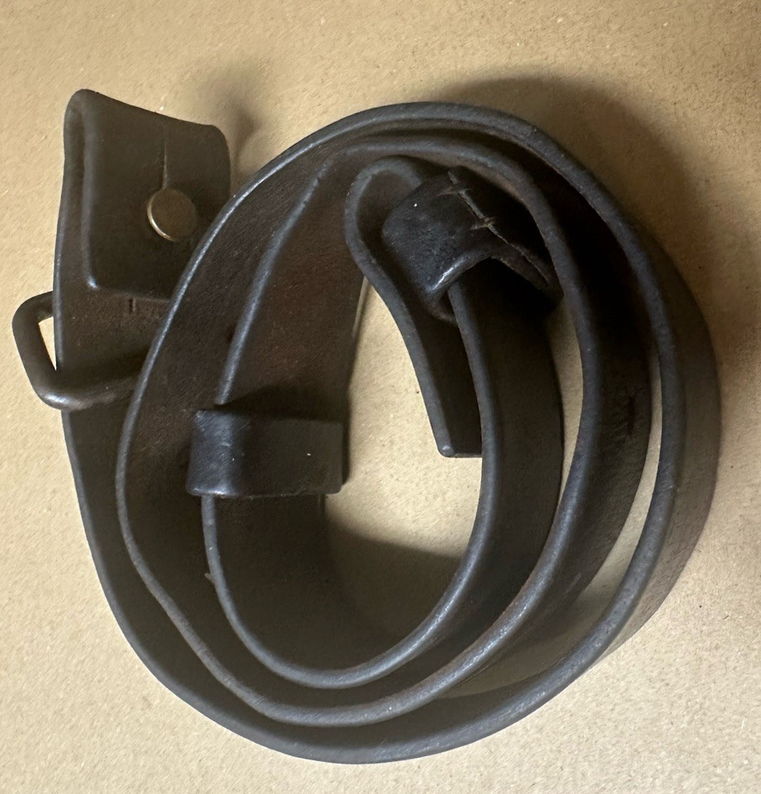 Rare Original WW2Japanese Arisaka Type 99 / Type 38 Leather Rifle Sling IJA