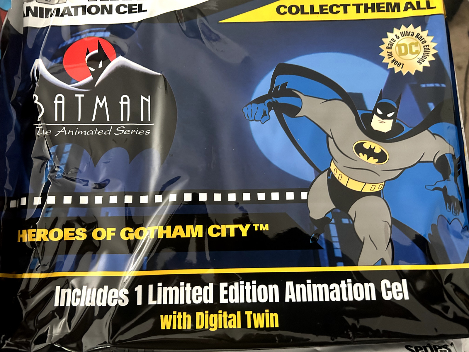 Pop Art Animation Cel Batman The Animated Series Sealed Collector Item