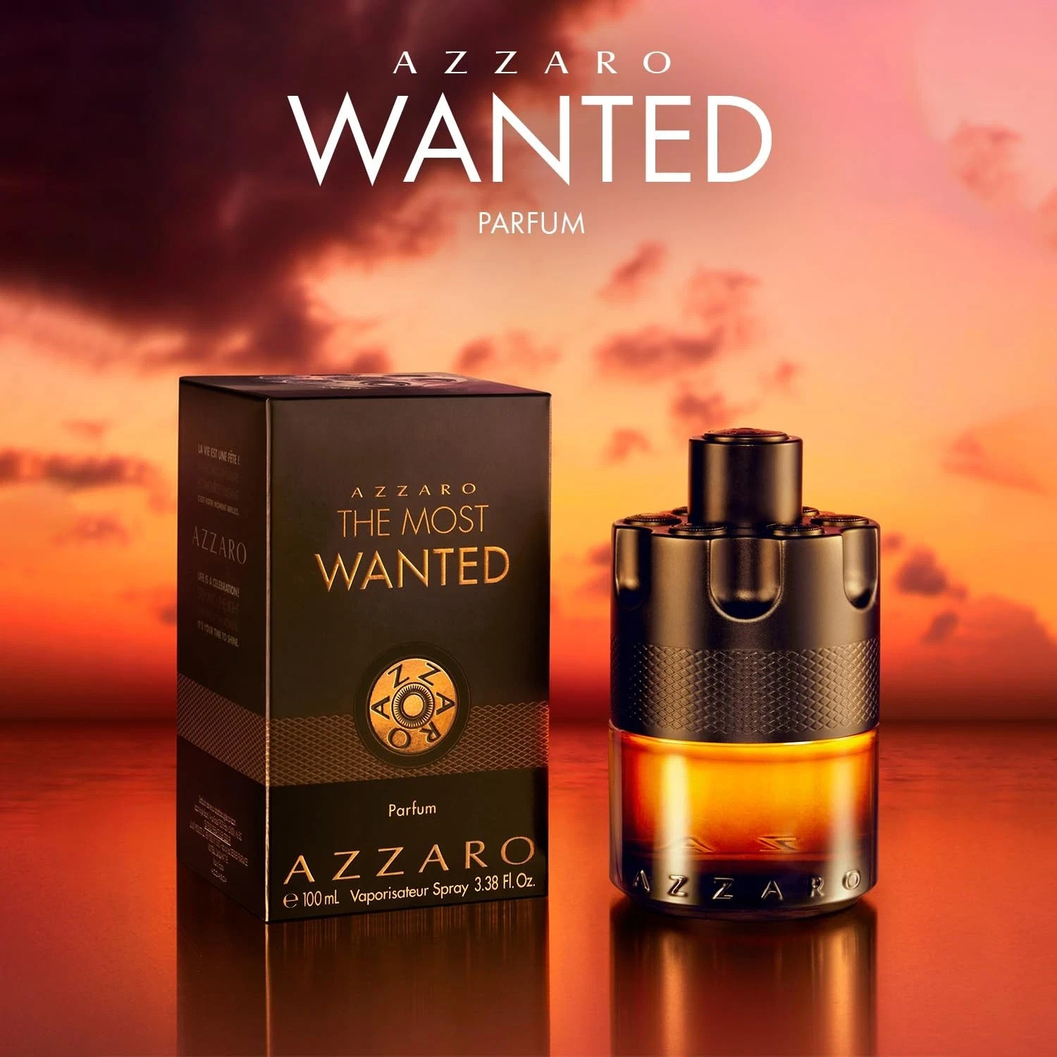 Azzaro The Most Wanted Parfum Intense Men's Cologne Spicy Seductive Fragrance 3.