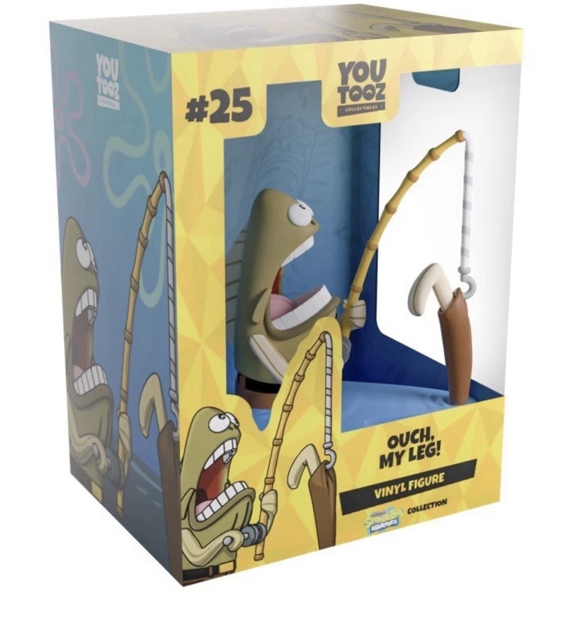 Youtooz Spongebob Squarepants Ouch My Leg Vinyl Figure w/ In-Game Code