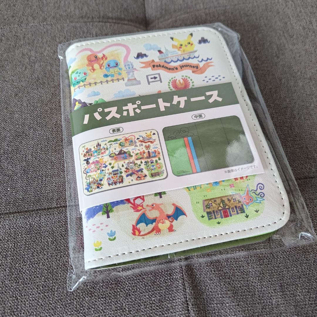 Pokemon Center Original Pokemon's journey Travel Goods Trip Passport Case JPN