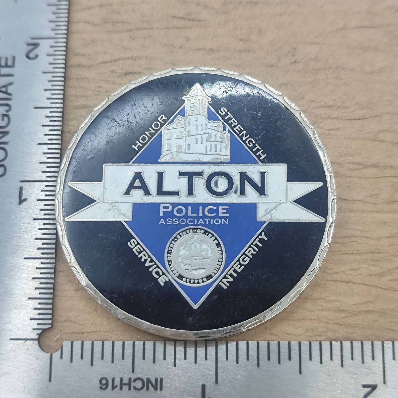 Alton Police Dept Officer Town Of Alton New Hampshire Challenge Coin #2