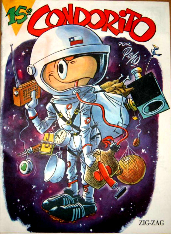 CONDORITO # 15, ORIGINAL CHILEAN COMICS, YEAR 1965 EDITORIAL ZIG-ZAG
