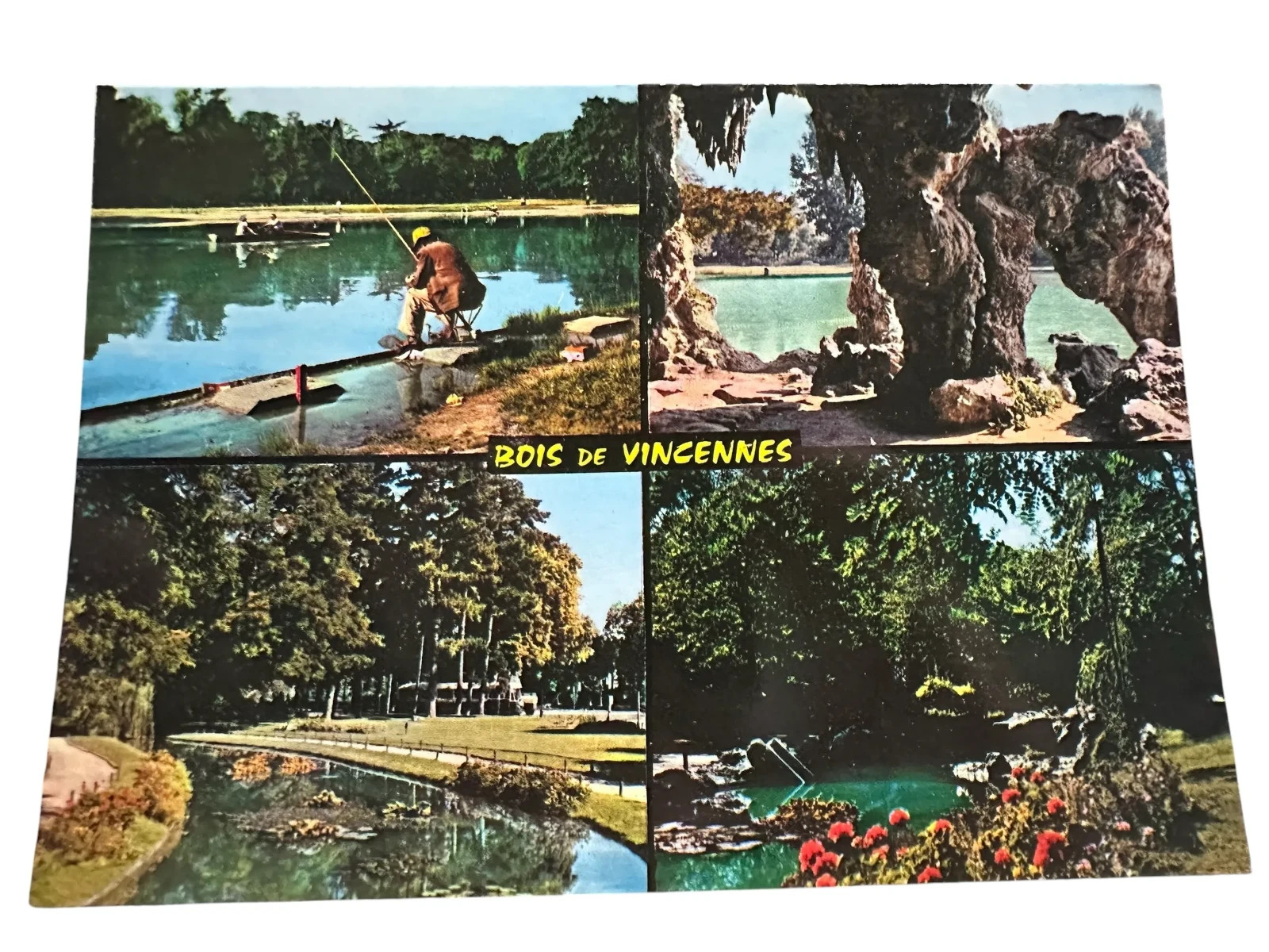 Postcard Bois de Vincennes Multi View  Paris France