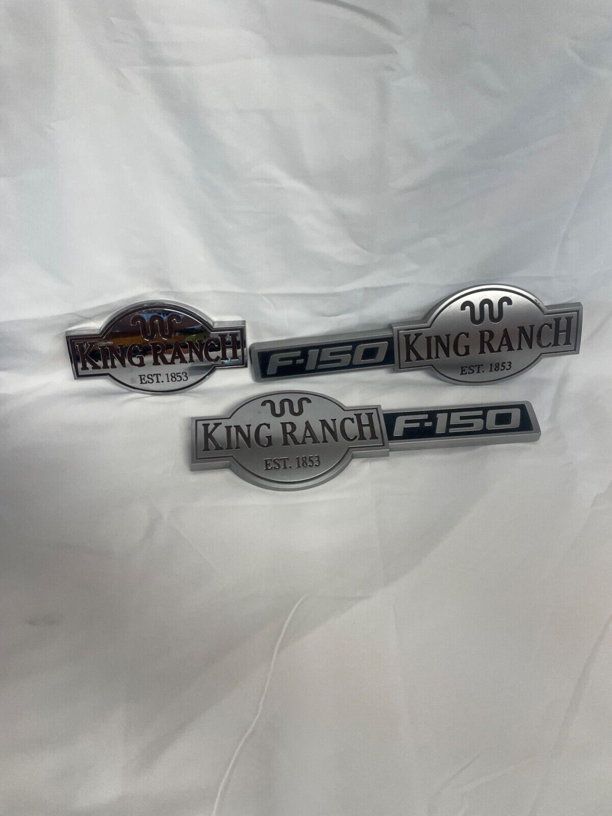 2004-2008 FORD F-150 KING RANCH BADGES 3 total