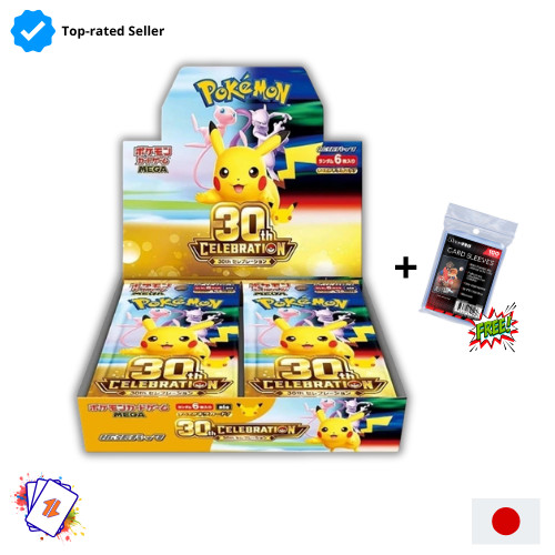 PSL 30th Celebration Booster Box M6a Pokemon Card Japanese New Sealed