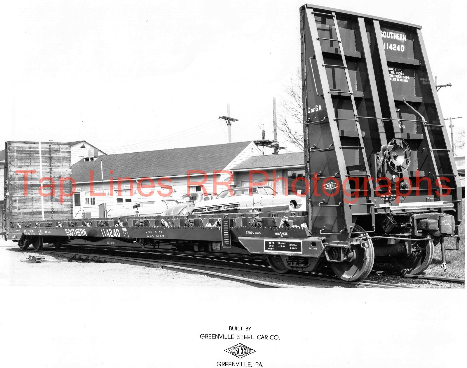 Southern 114240 Bulk Head Flat 3/4 View Greenville New 8x10 Photo