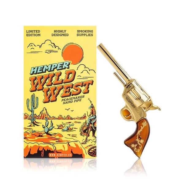 Hemper - Wild West Peacemaker Hand Pipe *USA*