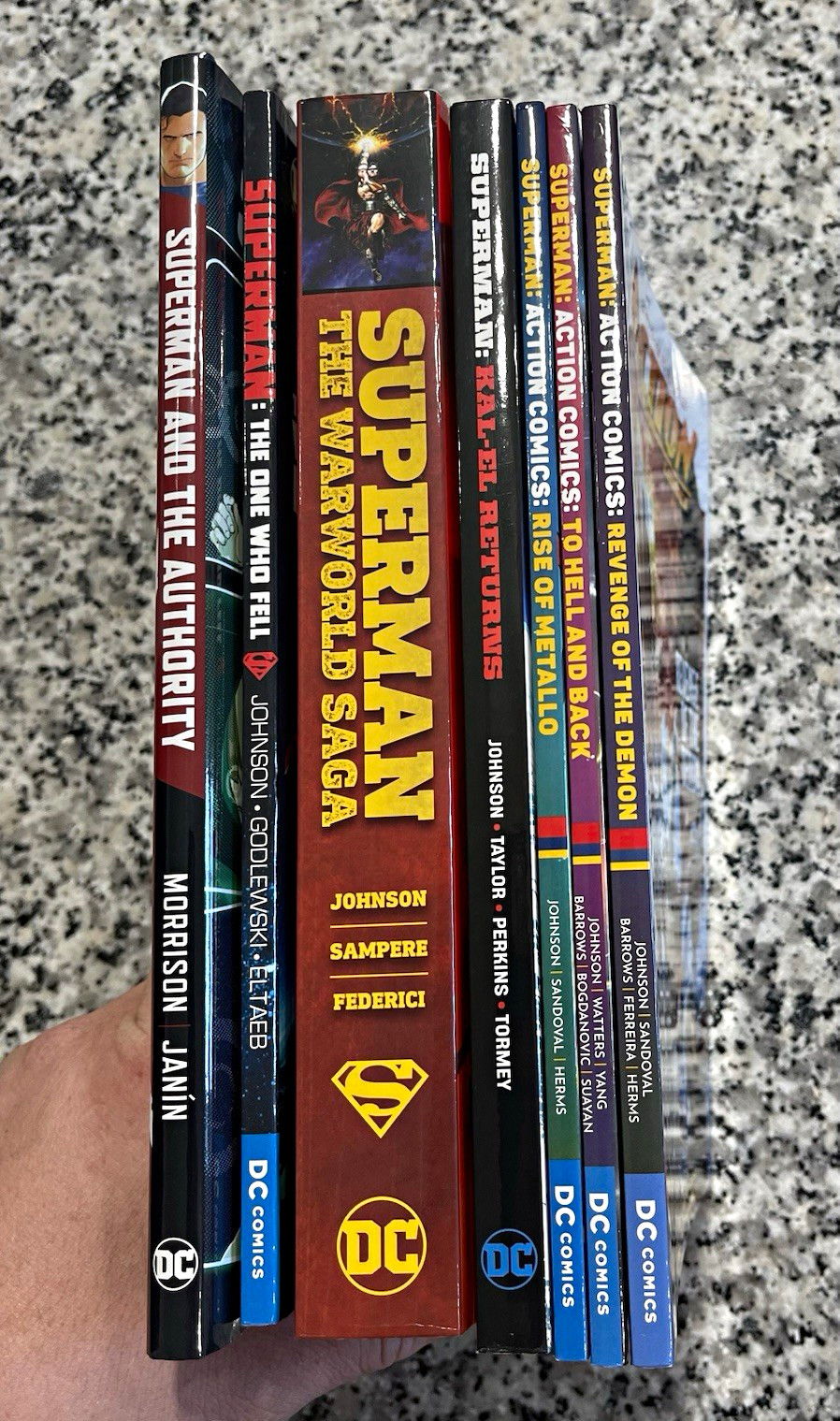 DC Comics Superman Action Comics TPB Lot Warworld Saga Authority Grant Morrison