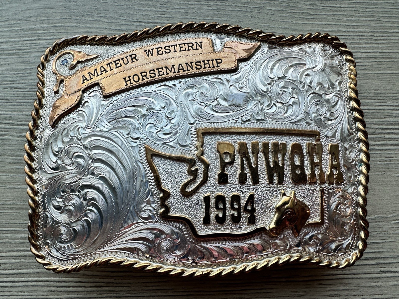 vintage 1994 PNWQHA (Pacific Northwest Quarter Horse Association)