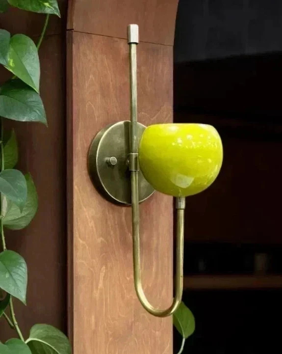 1950'S Mid-Century Modern Wall Sconce Italian Sputnik Brass Wall Sconces lights