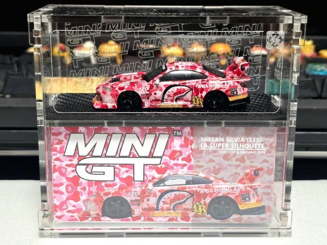MINIGT Liberty Walk SILVIA BAPE Limited Custom Age14+