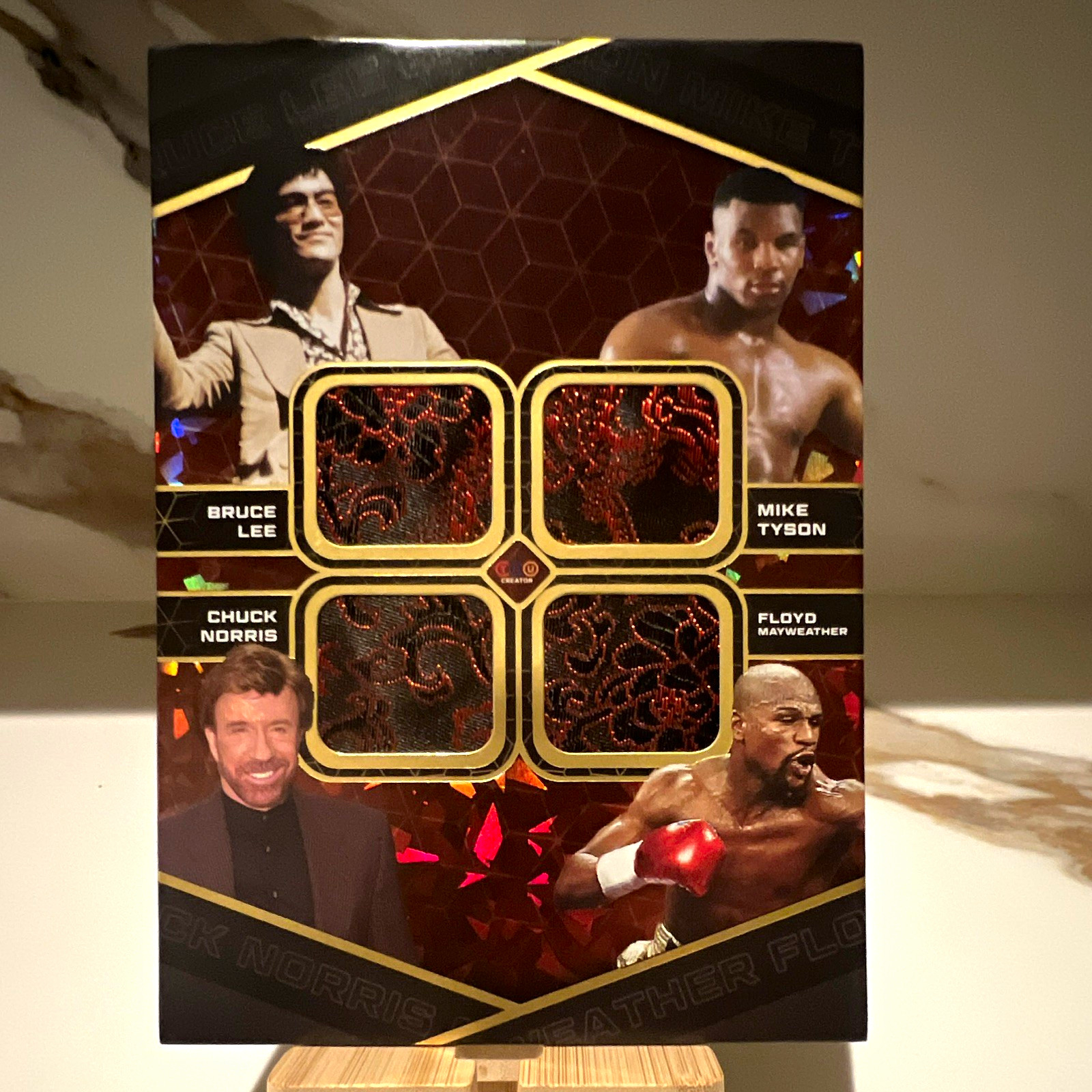 TruCreator Bruce Lee Collection #3 Relic Insert Card Tyson Norris Mayweather