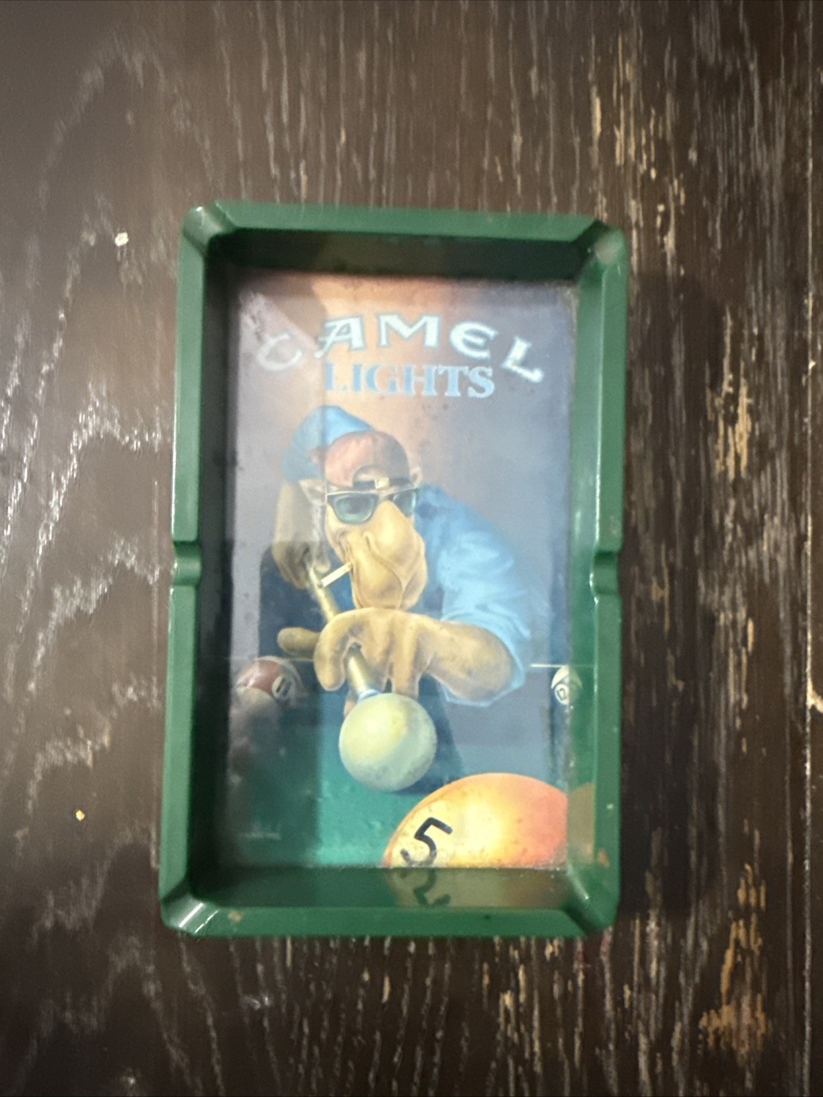 Vintage 1992 Joe Camel Lights Plastic Ash Tray