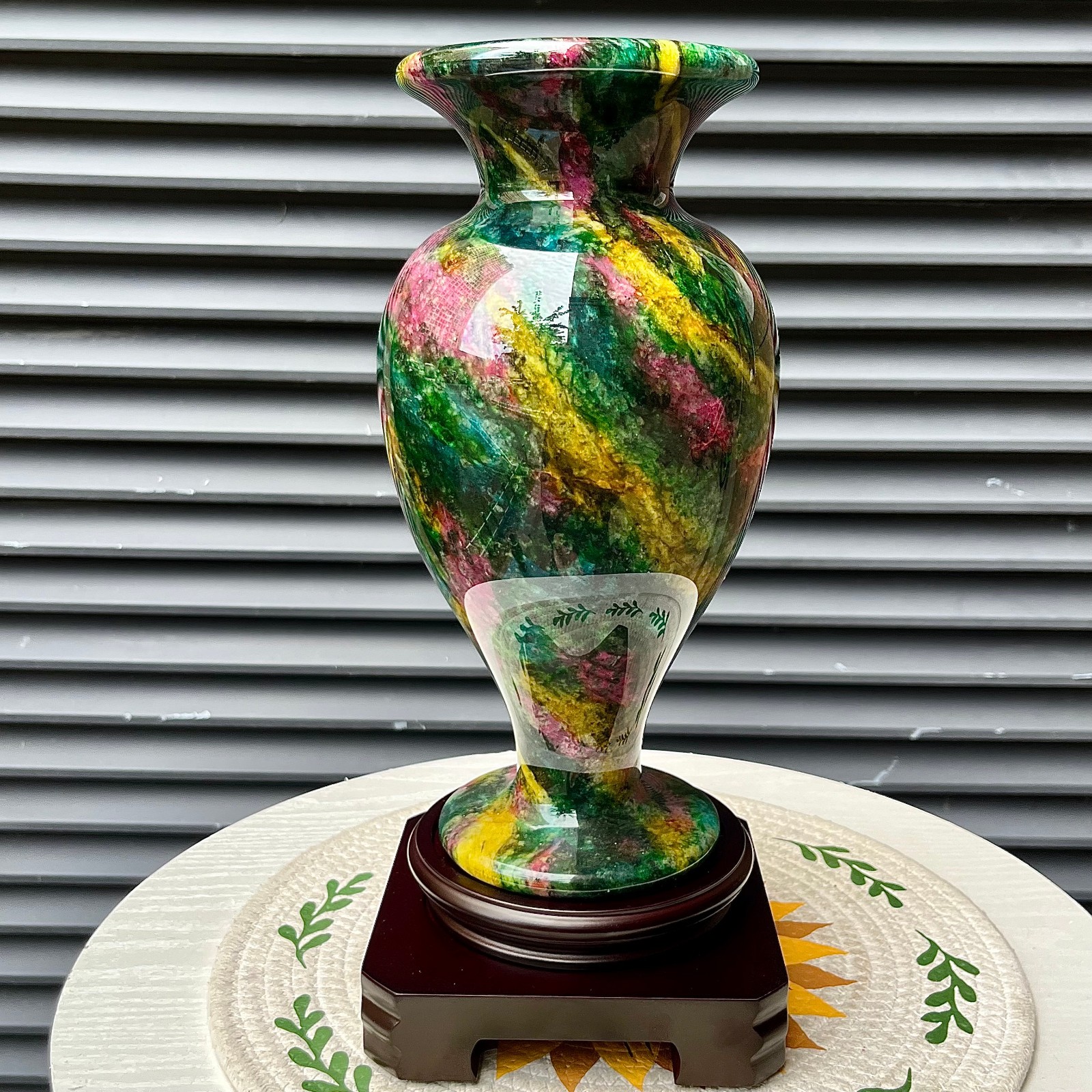 4 lb  Wholesale Bulk Lot Taiwan Multicolor Color Jade Vase Decor Random Ship