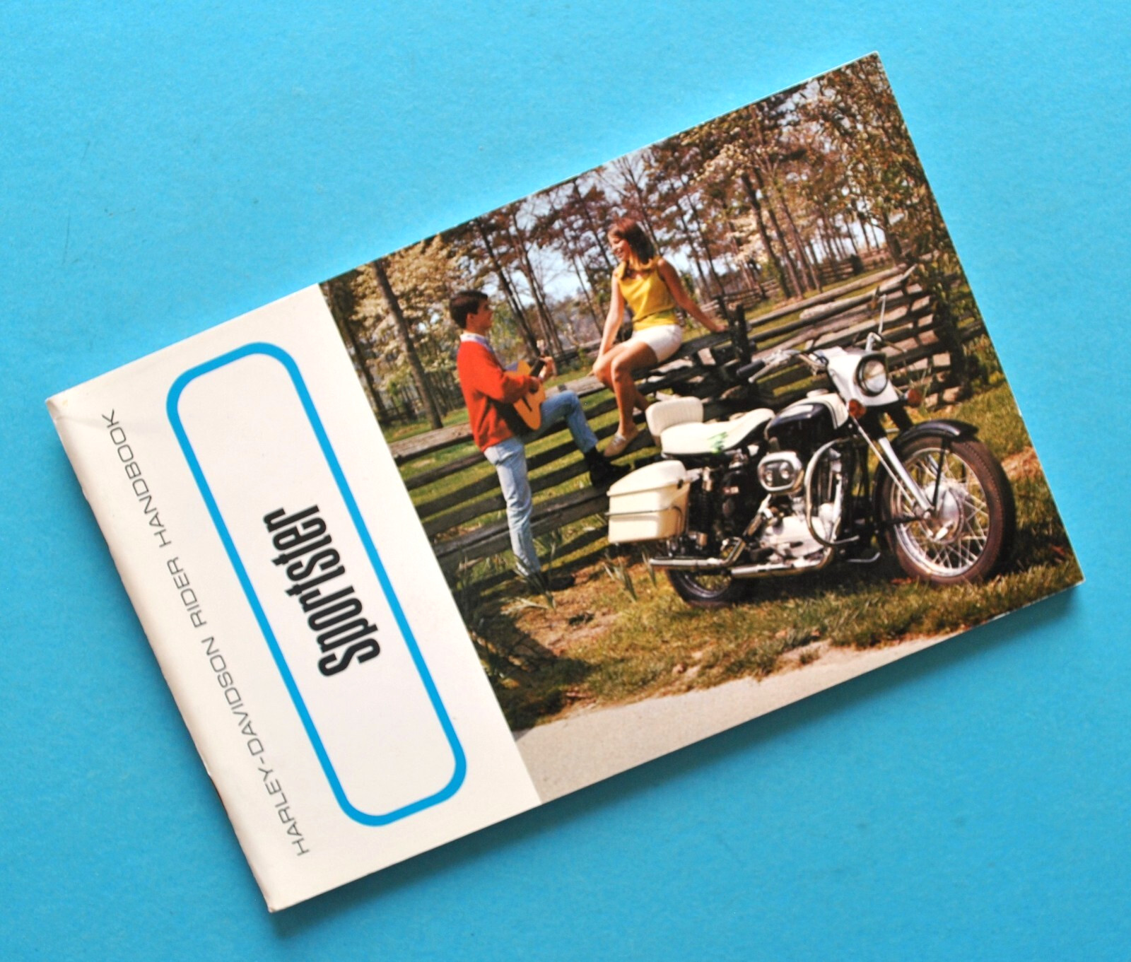 Vintage 1967 Harley Rider Handbook XLH XLCH 900cc Sportster Owners Manual