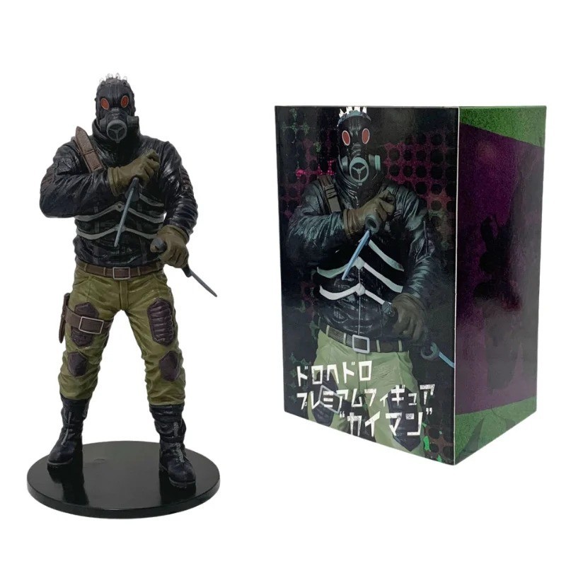 Anime Dorohedoro Kaiman Shin Gas Mask Action Figure Collectible Model New Toy