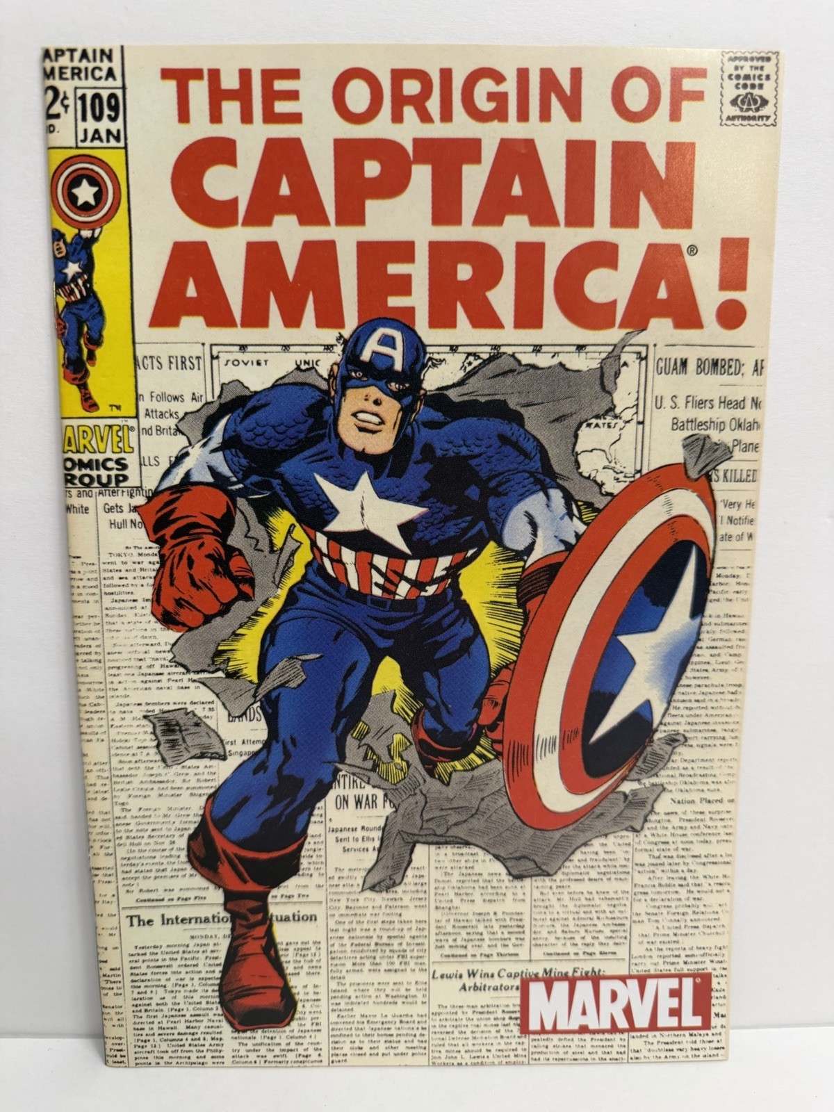Captain America #109-Marvel Legends Reprint (Marvel Comics 2002)