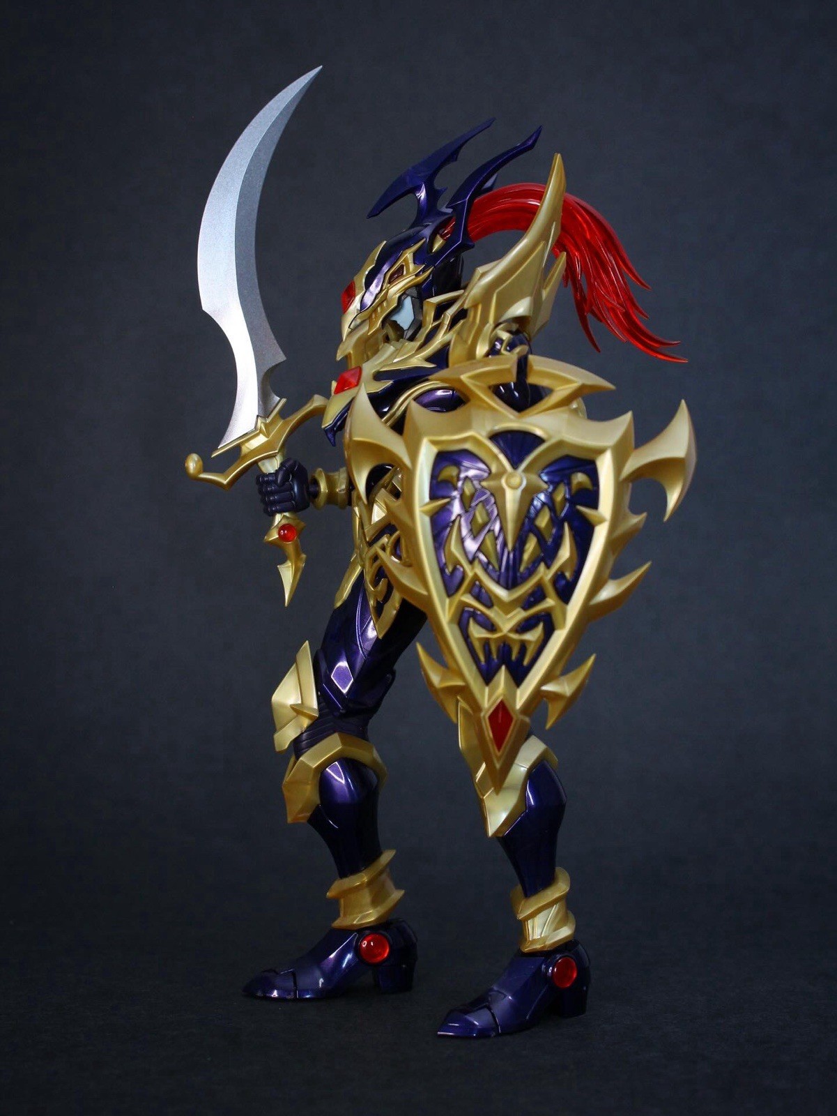 Bandai Figurerise Black Luster Soldier Yu-Gi-Oh Model Kit (Assembled) 
