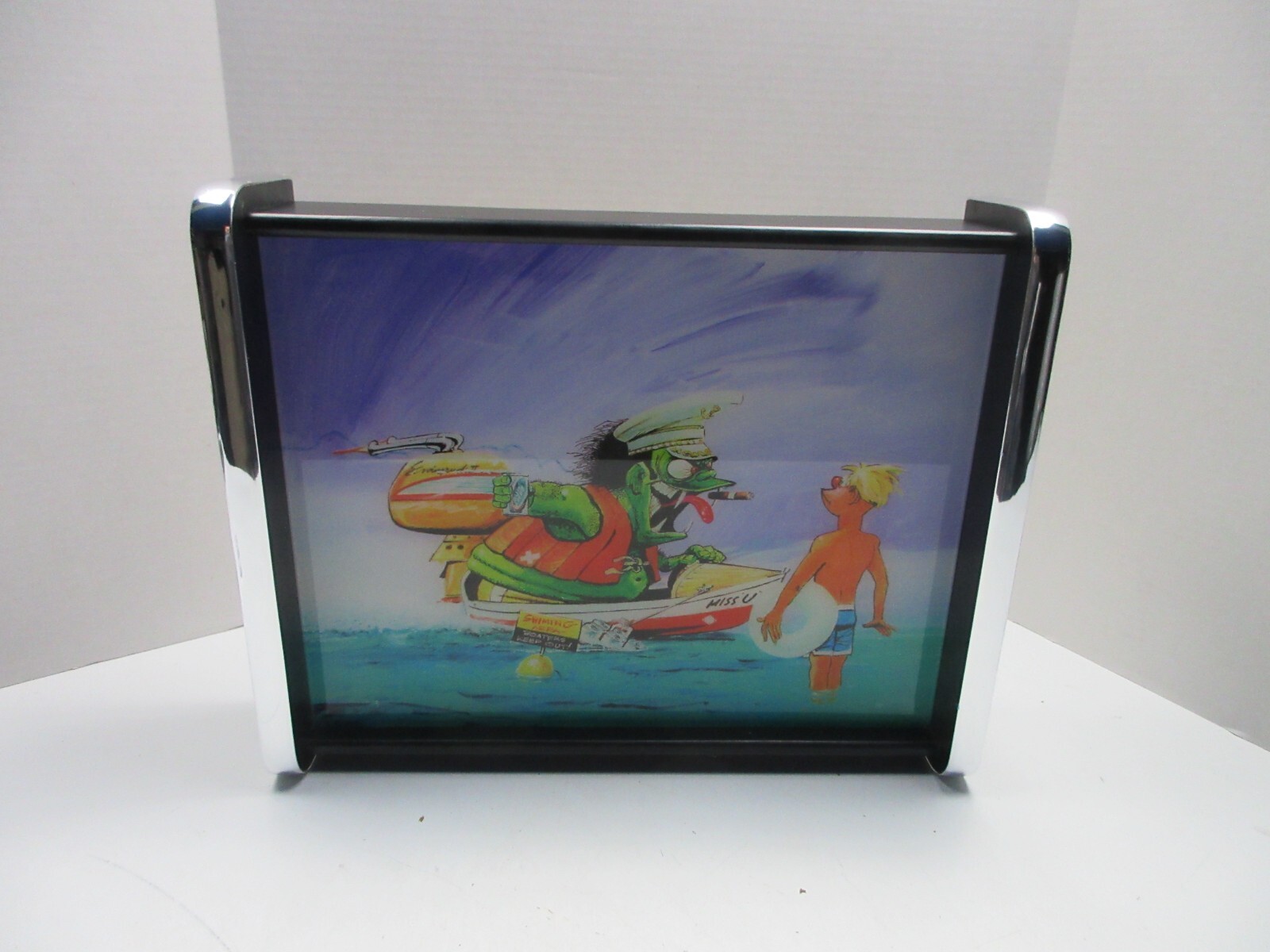 Weird-Ohs Models Louie Boat LED Display lighted sign lightbox Wall Hanging Light