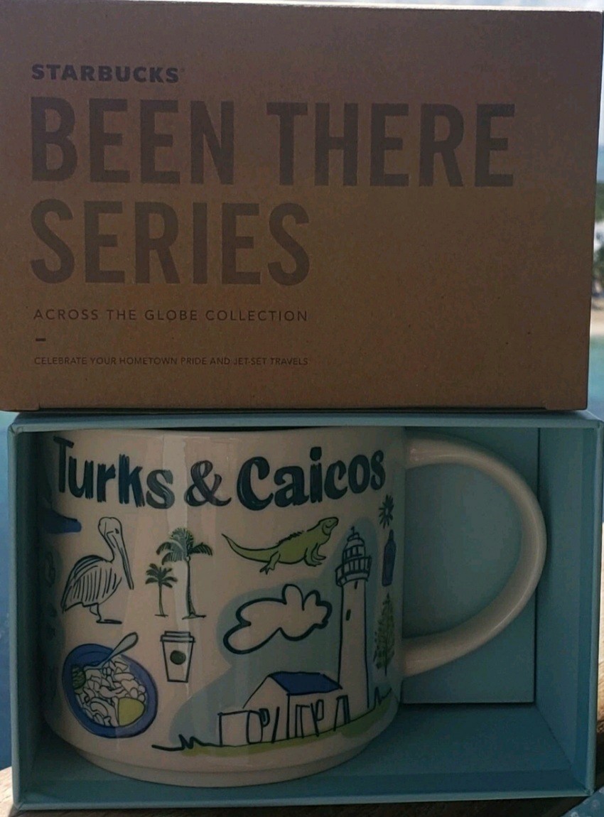 Starbucks 2018 Turks and Caicos Been There Across The Globe Mug NEW IN BOX 